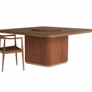 Collosal Dining Table – Square (Wooden Top)