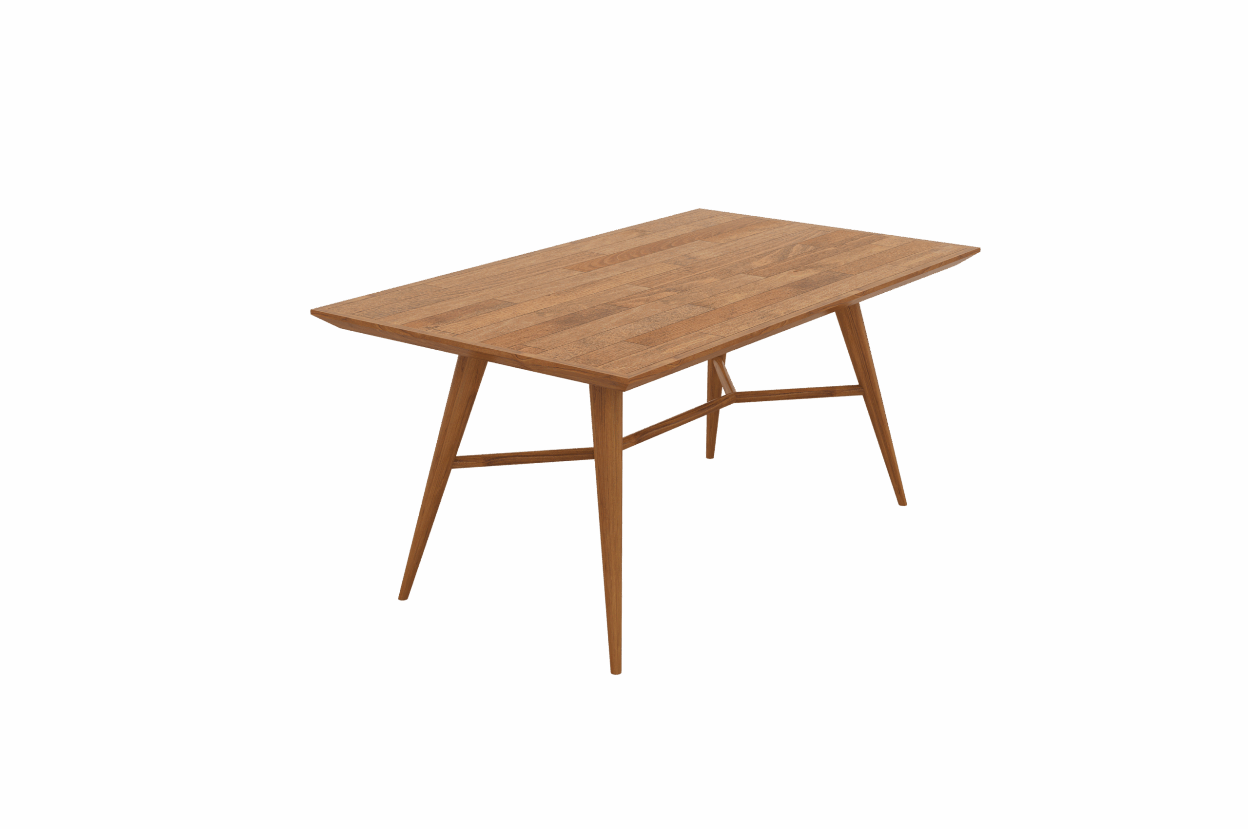 Aurum Dining Table (Wooden Top)