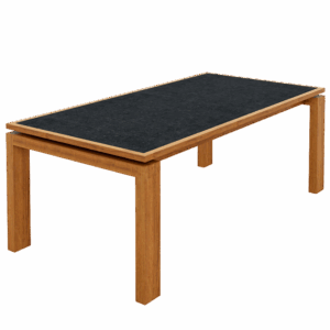 Collinear Dining Table (Stone Top)