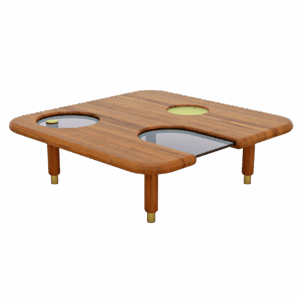 Pebble Center Table (Square)