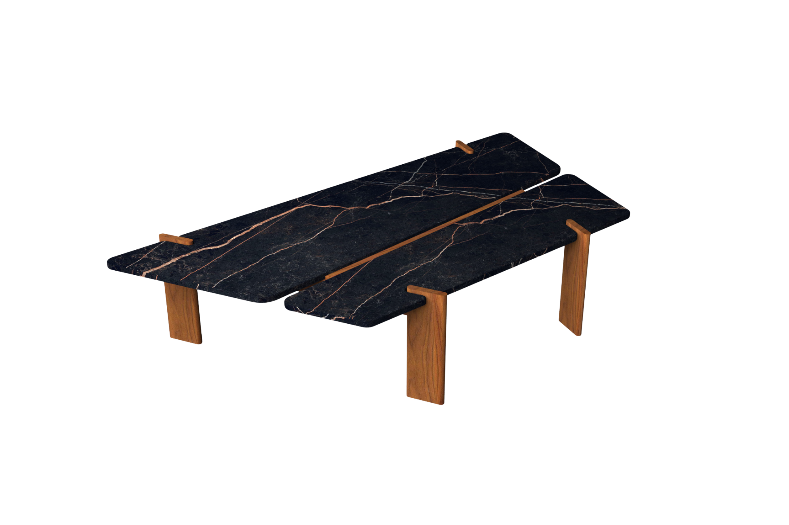 Piatto Butterfly Center Table (Stone Top)